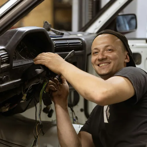 Professional car repair work at ACQ garage in Coventry